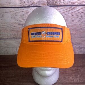 Kenny Chesney 2024 US Concert Tour Sun Goes Down Tour Orange Visor Hat One Size